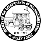 Society of the Descendants of Washington's Army at Valley Forge Insignia